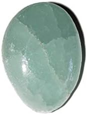 1pc Pistachio Green Calcite Tumbled Healing Crystal from Turkey