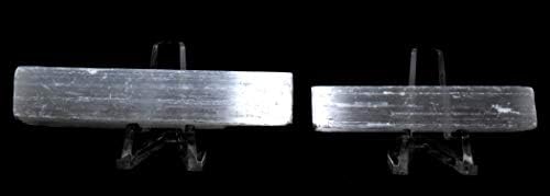 HQRP 3 Inch Natural White Selenite Sticks - 10PCS Morocco