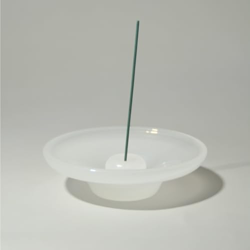 Liuli Glass and Jade Incense Holder for Sticks