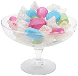 Christmas Traditions 3 to 35 Inch Iridescent Glitter Candy Ornaments Set of 9