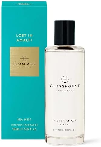 Glasshouse Fragrances Lost In Amalfi Sea Mist Room Spray