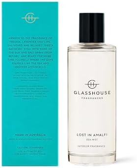 Glasshouse Fragrances Lost In Amalfi Sea Mist Room Spray