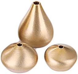 IKAAR 3 Pack Brass Incense Holders for Sticks and Cones