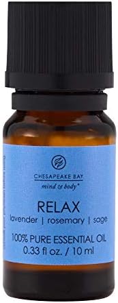 Chesapeake Bay Candle PT40933 Reed Diffuser Oil 10ml Relax Lavender Rosemary Sage