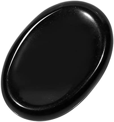 TUMBEELLUWA 4 Crystal Thumb Worry Stones Set