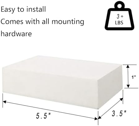 Set of 4 Floating Wall Shelves for Living Room Bedroom Bathroom