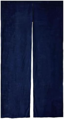 Hand Dyed Japanese Noren Curtain Indigo 275x59in