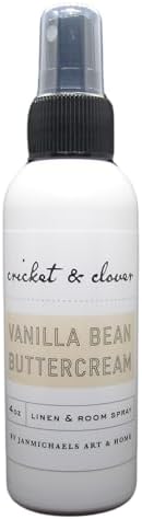 Cricket Clover Vanilla Bean Buttercream Room Spray 4 Ounce