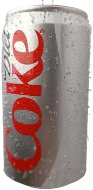 OnHoliday Diet Cola Silver Can Hanging Christmas Tree Ornament