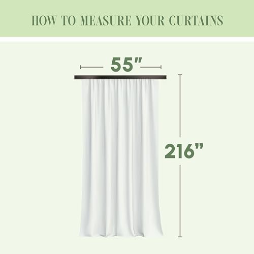 Elegant Comfort Dusty Rose Sheer Curtain Panel - 55 x 216 Long