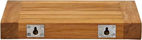 AquaTeak 12 Inch Floating Wall Shelf