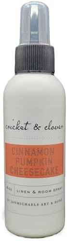 Cricket Clover Cinnamon Pumpkin Cheesecake Room Spray