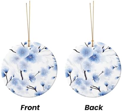 Christmas Ceramic Pendant Decorations with 3 Sizes