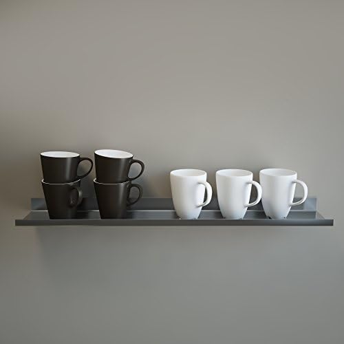 Stainless Steel Floating Shelf 5 Inch Extra Deep