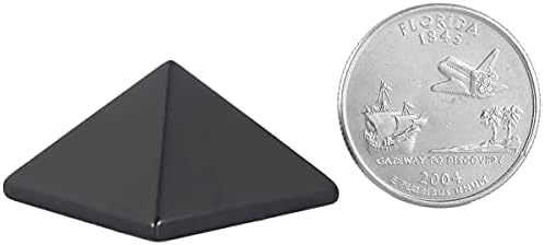 Mookaitedecor Healing Crystal Pyramid Black Agate