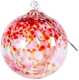 Dale Tiffany Hand Blown Glass Tree of Life Gazing Ball