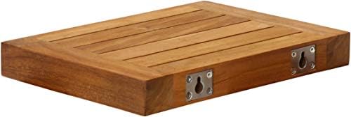 AquaTeak 12 Inch Floating Wall Shelf