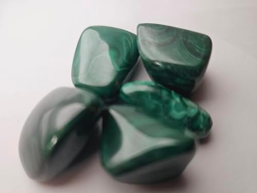 Exotic Tumbled Stones Collection with Malachite