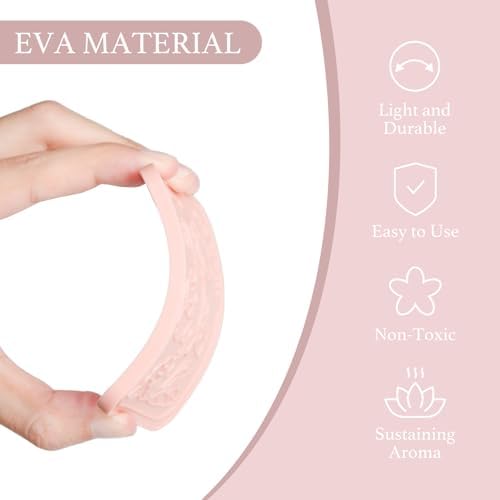 Aeviva 2 Pack Fresh Rose Scented Sachets for Car and Home Use
