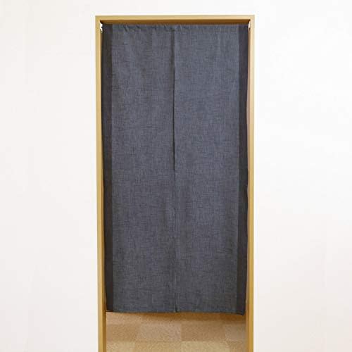 SunnyDayFabric Doorway Curtain Panel Navy Blue