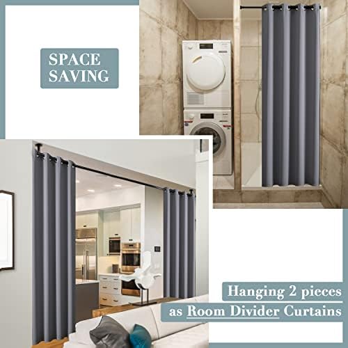 PANELSBURG 80 Inch Curtains for Sliding Glass Door