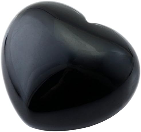 SUNYIK Polished Love Heart Soap Palm Stone Set with Gift Box