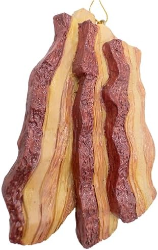 Bacon Food Christmas Tree Ornament 1