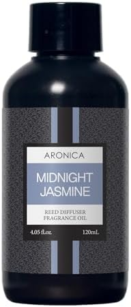 Aronica Midnight Jasmin Reed Diffuser Oil Refill 507oz