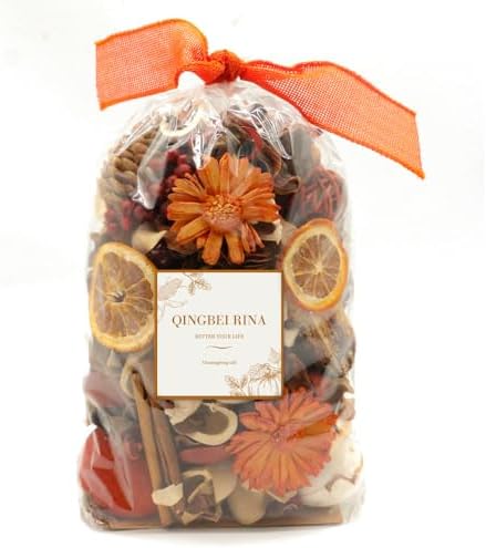 Qingbei Rina Cinnamon Scented Fall Potpourri Bag