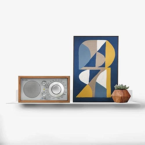 Buhbo Mitus Floating Shelf Wall Mounted 8x12 Brushed Stainless Steel