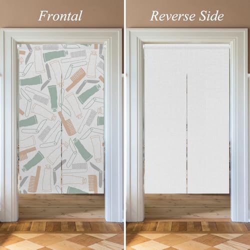 Leowefowa Long Noren Door Curtain 283 x 472 Inches