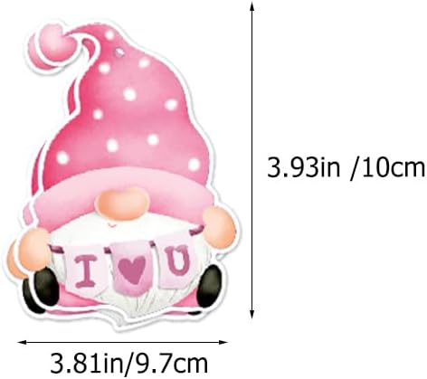 LUOZZY 16pcs Valentine Gnome Hanging Decorations