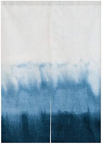 Japanese Indigo Noren Door Curtain Tapestry Boho Room Divider