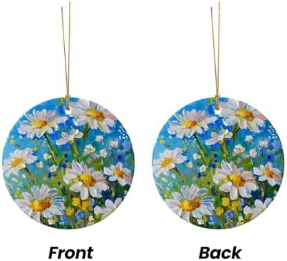 Christmas Ornaments Ceramic Pendant Decor