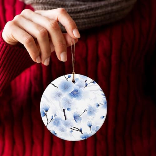 Christmas Ceramic Pendant Decorations with 3 Sizes