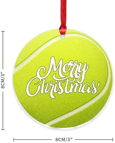 Autravelco 2023 Acrylic Christmas Ornaments Hanging Decor