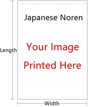 Custom Printed Noren Door Curtain with Photo
