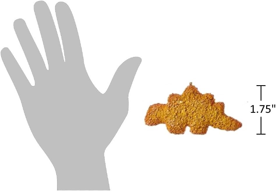 The Bridge Collection Dino Chicken Nuggets Christmas Ornaments Set of 3
