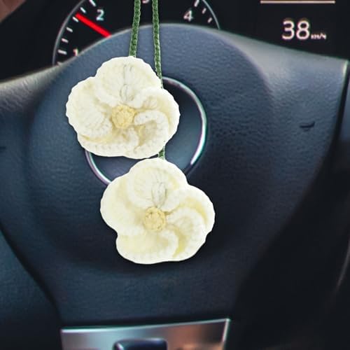 Cute Hibiscus Car Hanger Ornament for Women