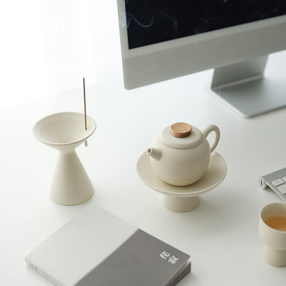 Stylish Incense Holder for Sticks with Drip Design