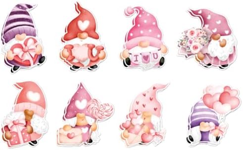 LUOZZY 16pcs Valentine Gnome Hanging Decorations