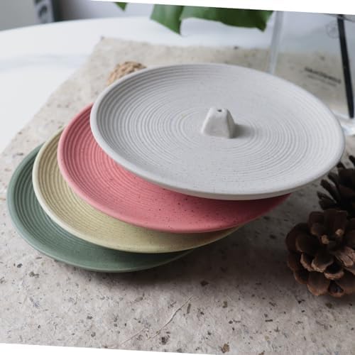 White Ceramic Incense Holder Modern Style