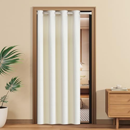 Velvet Door Curtain Panel for Privacy and Style