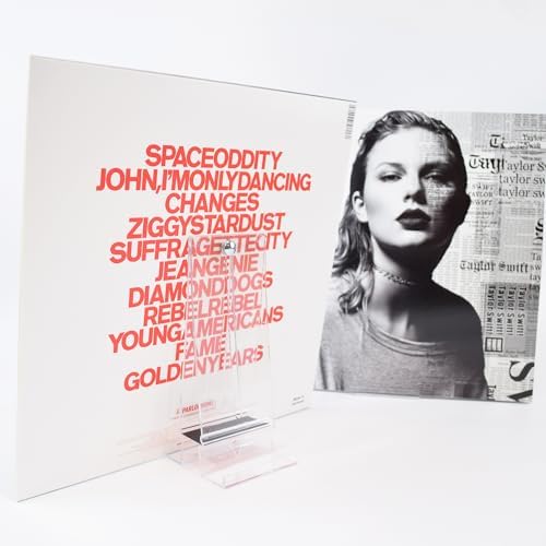 CollectorMount Album Mount 2 Pack Clear Vinyl Display Frame Brackets