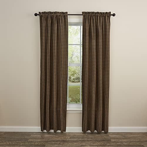 Park Designs Sturbridge Lined Panel 84 Black