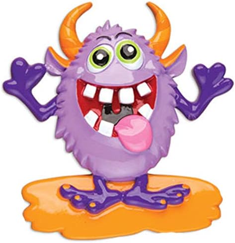 Personalized Monster Christmas Ornaments 2024 for Boys