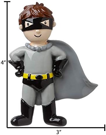 Personalized Superhero Character Ornament - Toddler Christmas Tree Decor