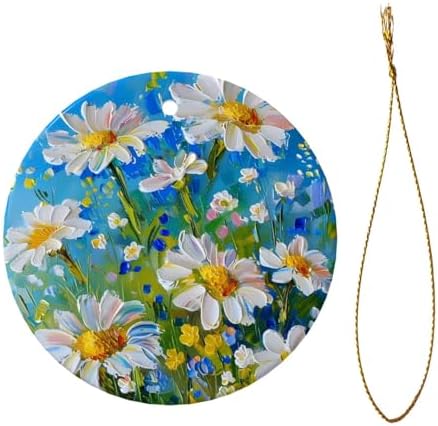 Christmas Ornaments Ceramic Pendant Decor