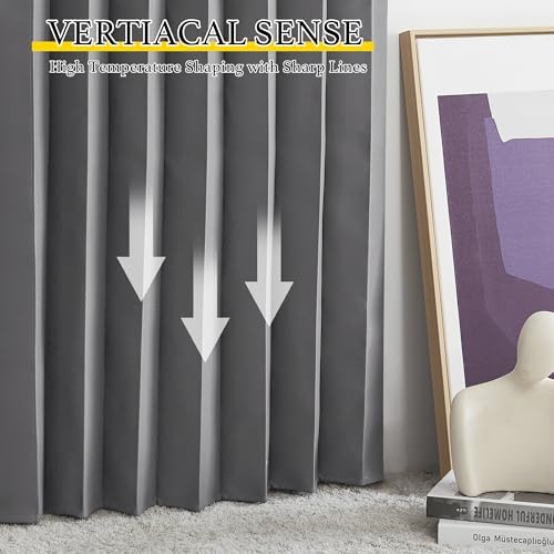 NICETOWN 80 Inch Blackout Curtain Panel
