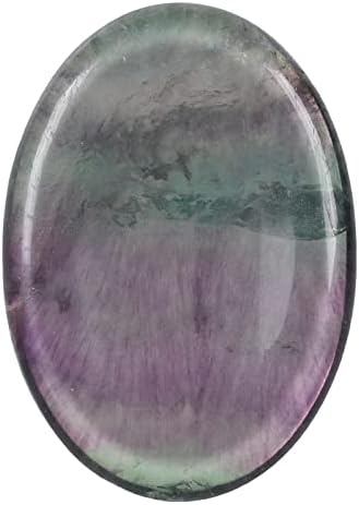 TUMBEELLUWA 4 Piece Crystal Thumb Worry Stone Set